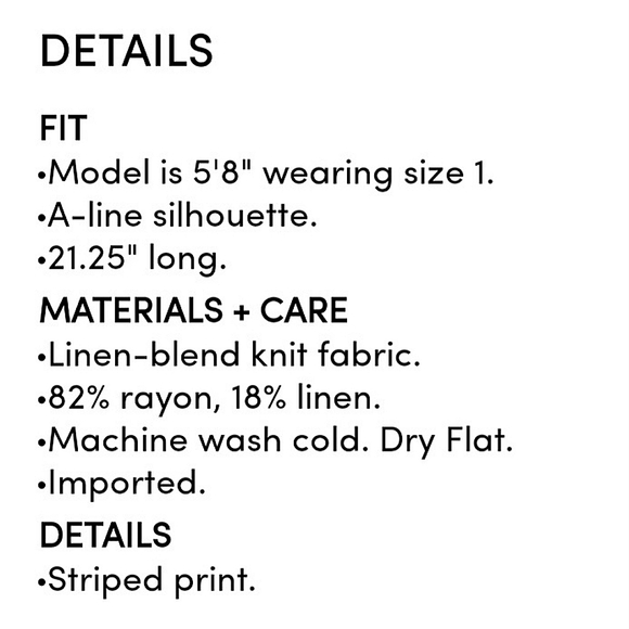 ๐2xHP๐ NWT Torrid Mini Linen Blue Striped High Waisted Skirt ๐ฉต sz 4 - Picture 7 of 8